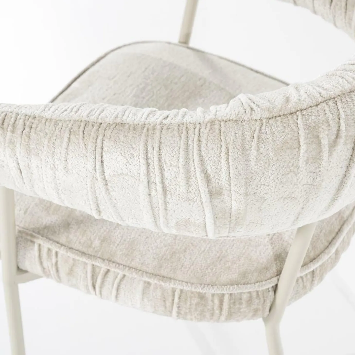 Eetkamerstoel Lizzy - Beige - Loft24.nl