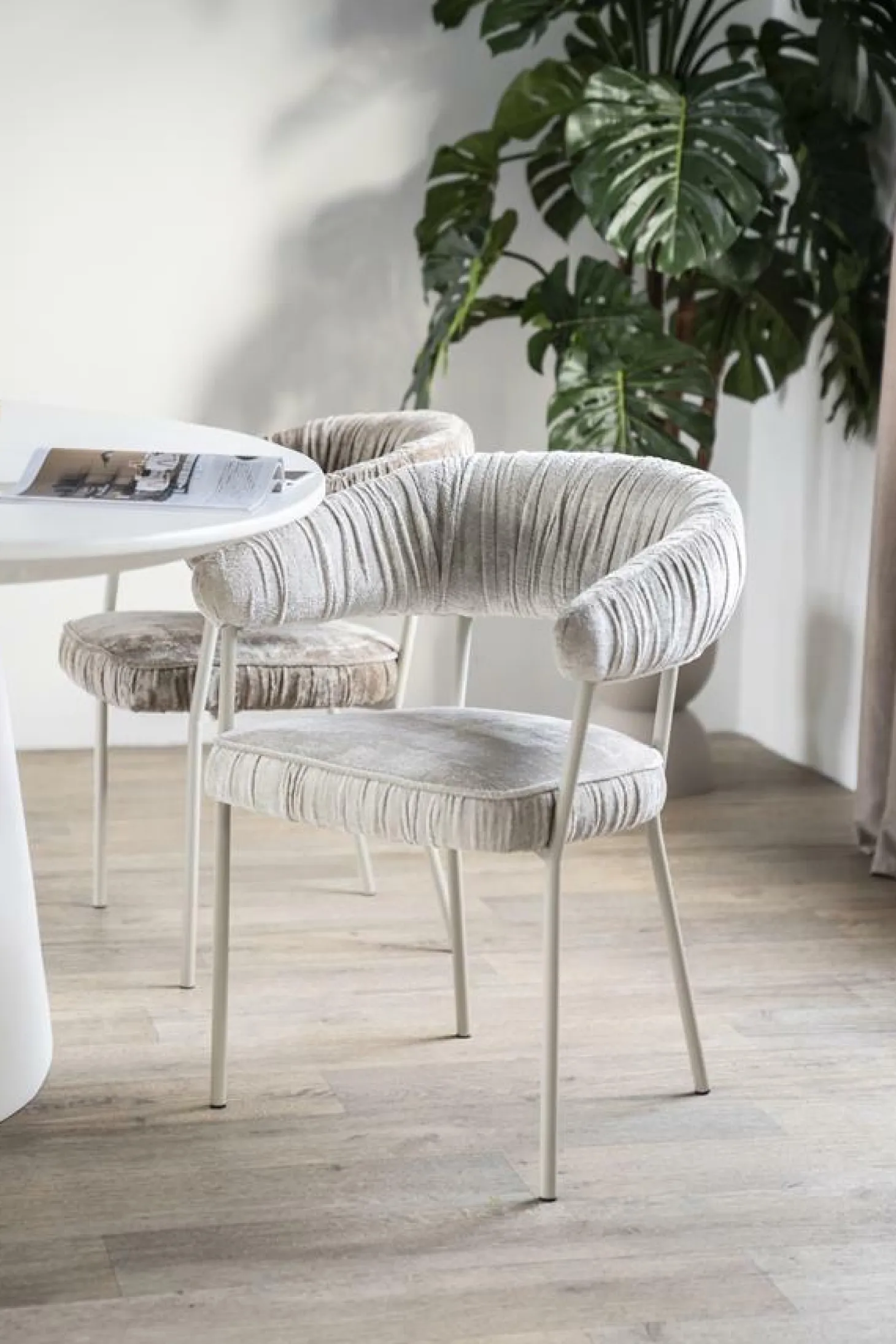 Eetkamerstoel Lizzy - Beige - Loft24.nl