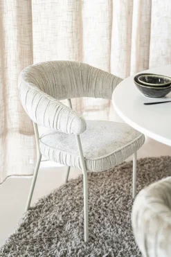 Eetkamerstoel Lizzy - Beige - Loft24.nl