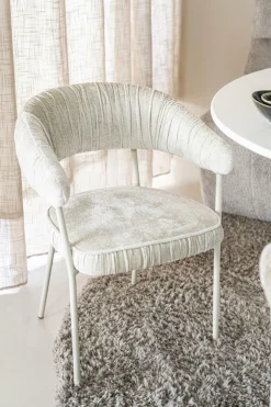 Eetkamerstoel Lizzy - Beige - Loft24.nl