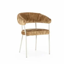 Eetkamerstoel Lizzy - Mosterd - Loft24.nl