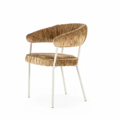 Eetkamerstoel Lizzy - Mosterd - Loft24.nl