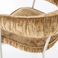 Eetkamerstoel Lizzy - Mosterd - Loft24.nl