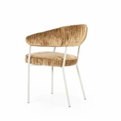 Eetkamerstoel Lizzy - Mosterd - Loft24.nl