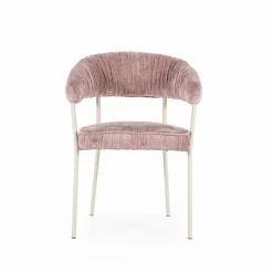 Eetkamerstoel Lizzy - Roze - Loft24.nl