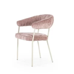 Eetkamerstoel Lizzy - Roze - Loft24.nl