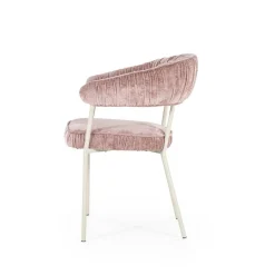 Eetkamerstoel Lizzy - Roze - Loft24.nl