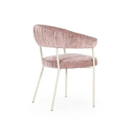 Eetkamerstoel Lizzy - Roze - Loft24.nl