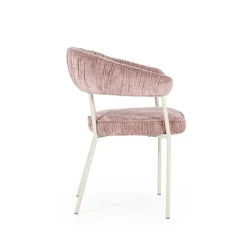 Eetkamerstoel Lizzy - Roze - Loft24.nl