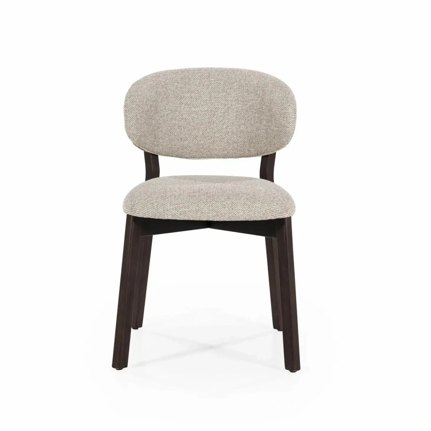 Eetkamerstoel Mikky Bruin - Taupe - Loft24.nl