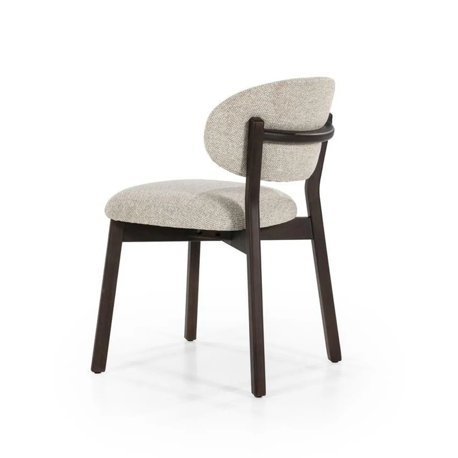 Eetkamerstoel Mikky Bruin - Taupe - Loft24.nl