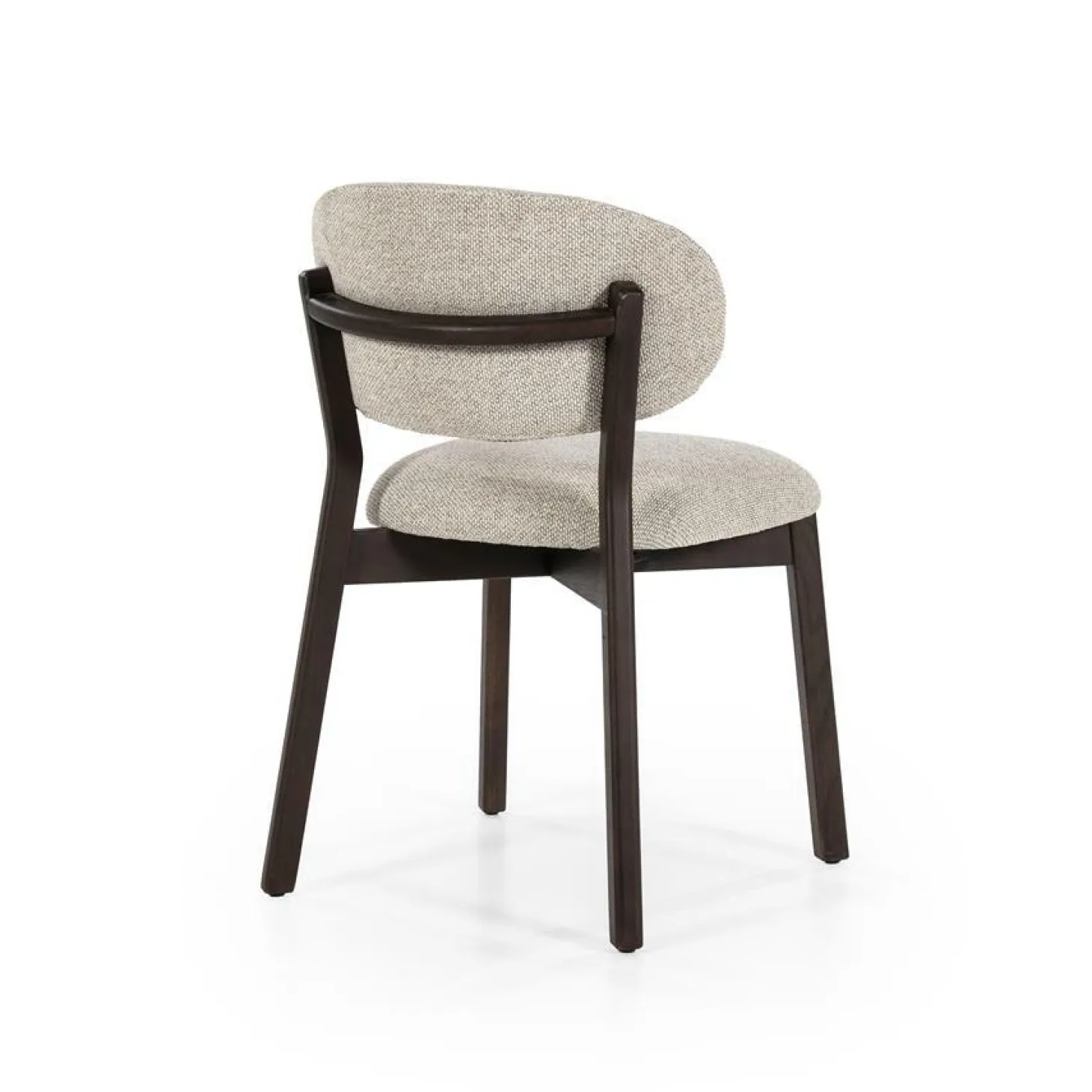 Eetkamerstoel Mikky Bruin - Taupe - Loft24.nl