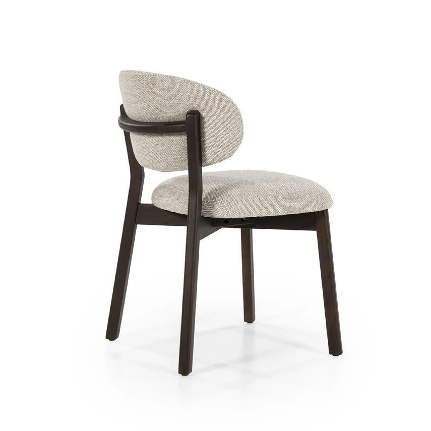 Eetkamerstoel Mikky Bruin - Taupe - Loft24.nl