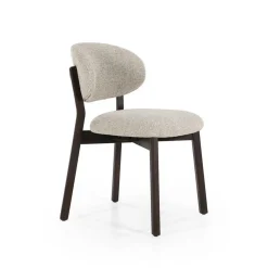 Eetkamerstoel Mikky Bruin - Taupe - Loft24.nl