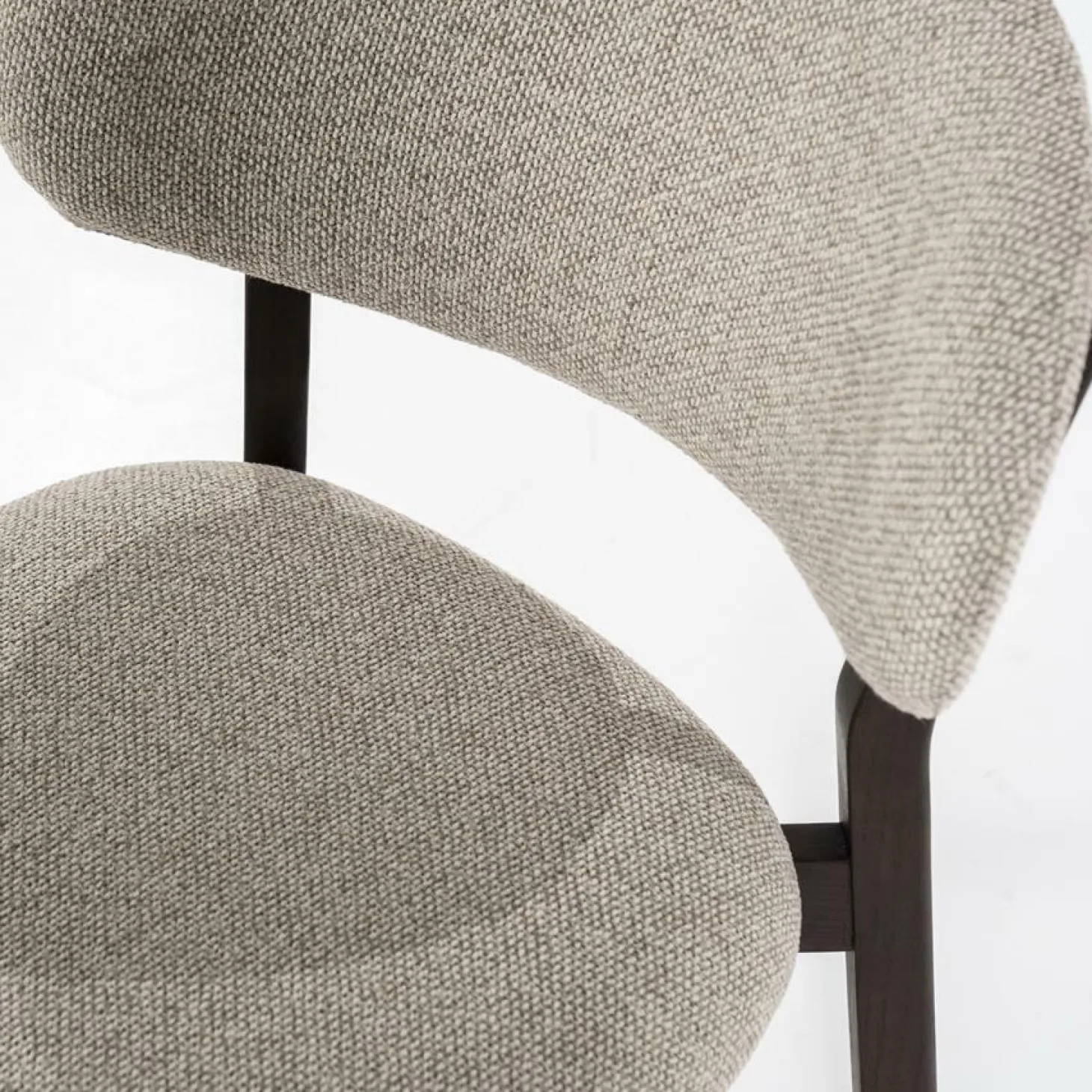 Eetkamerstoel Mikky Bruin - Taupe - Loft24.nl