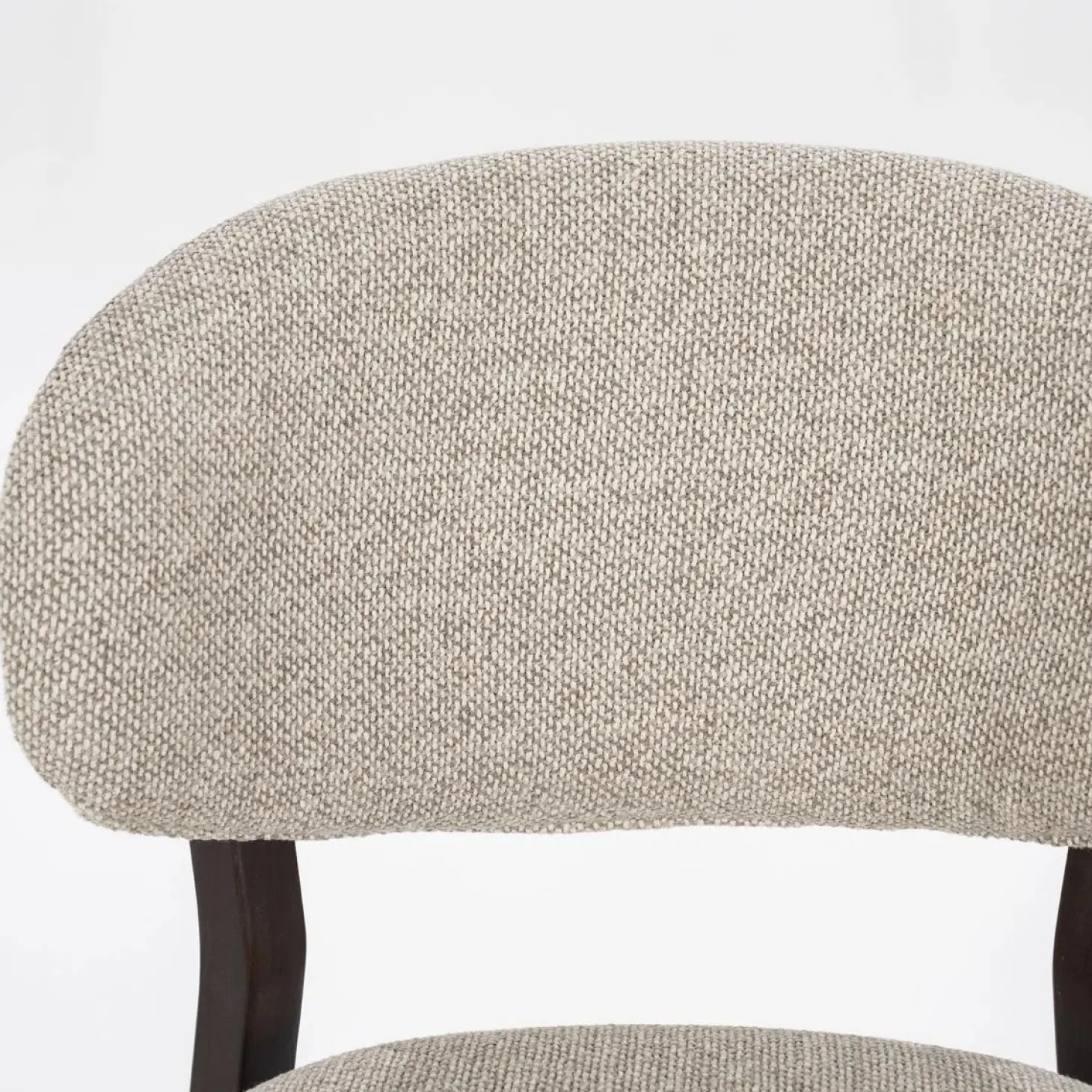 Eetkamerstoel Mikky Bruin - Taupe - Loft24.nl