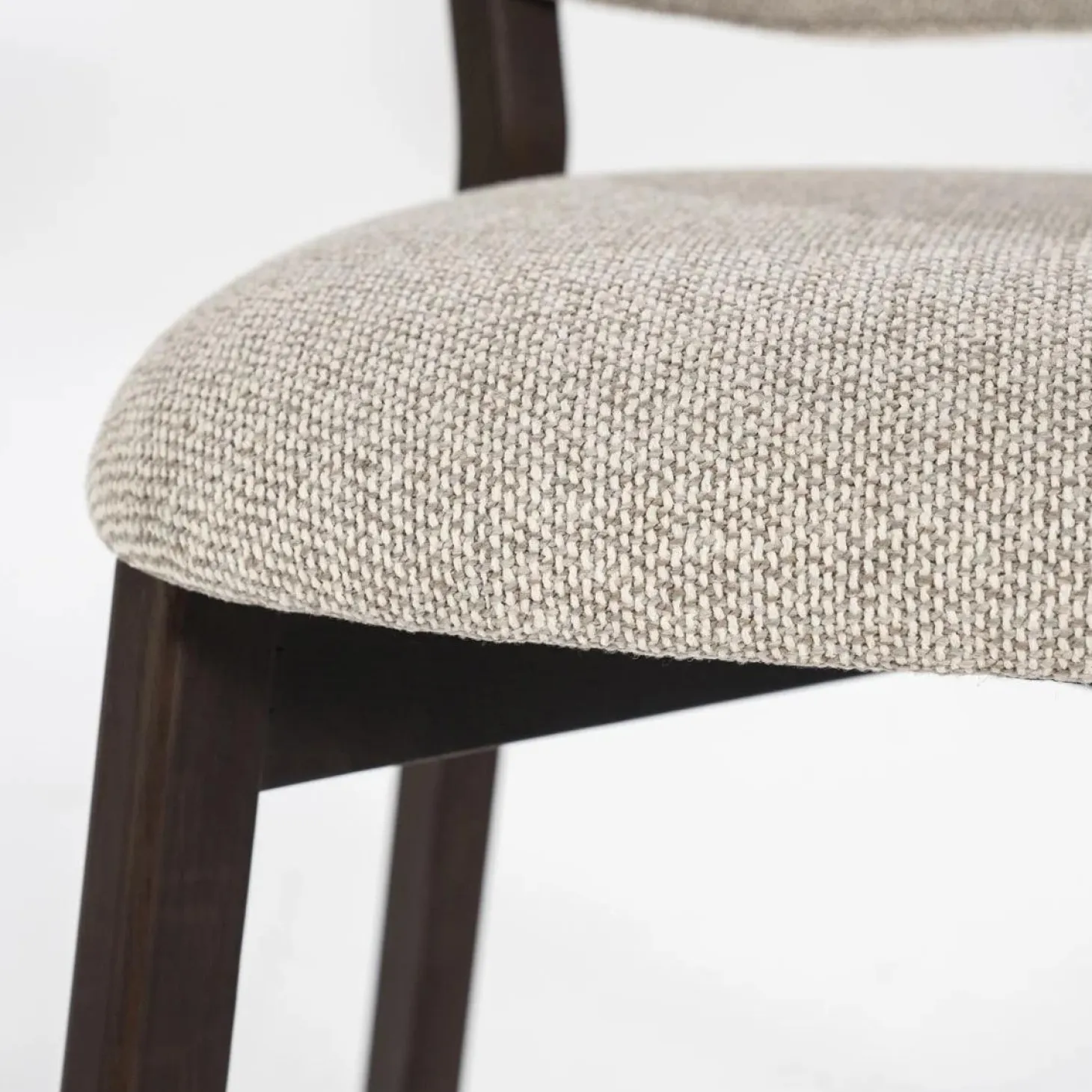 Eetkamerstoel Mikky Bruin - Taupe - Loft24.nl