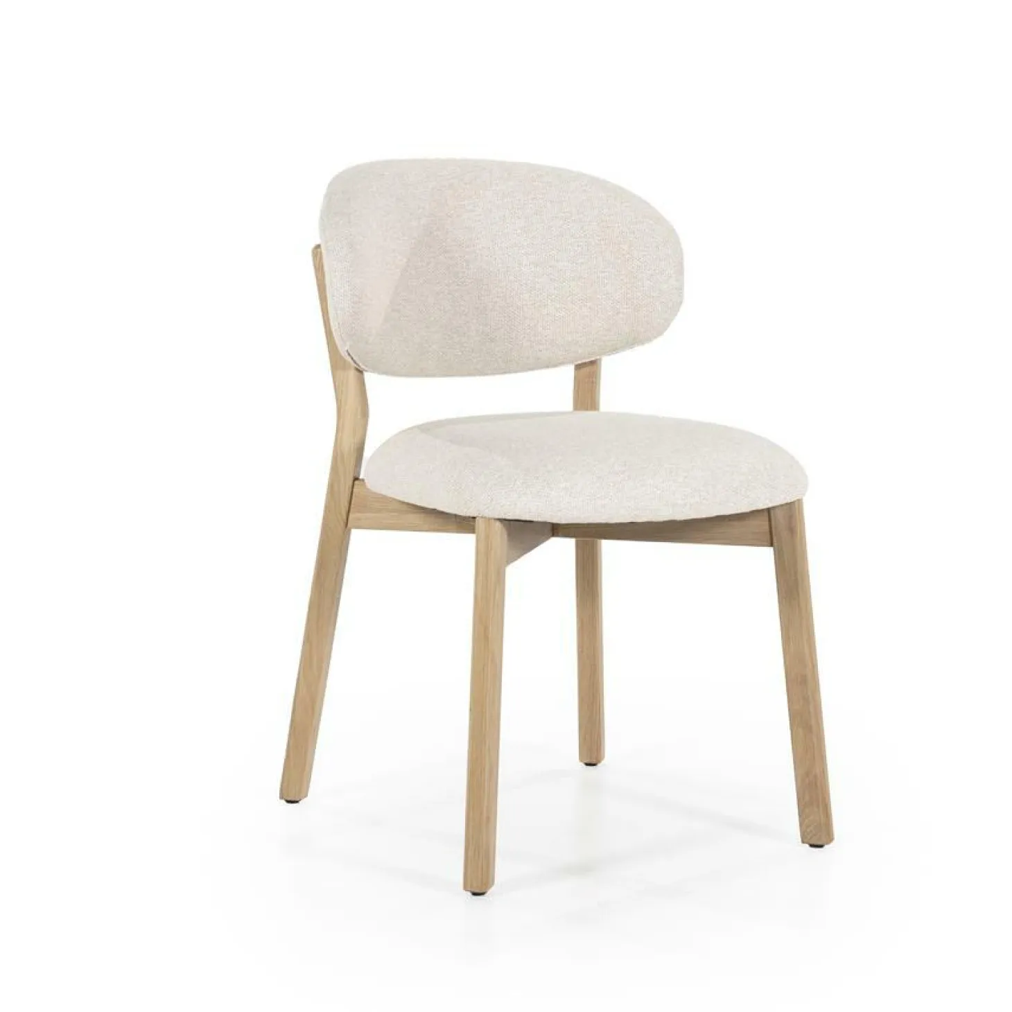 Eetkamerstoel Mikky Naturel - Beige - Loft24.nl