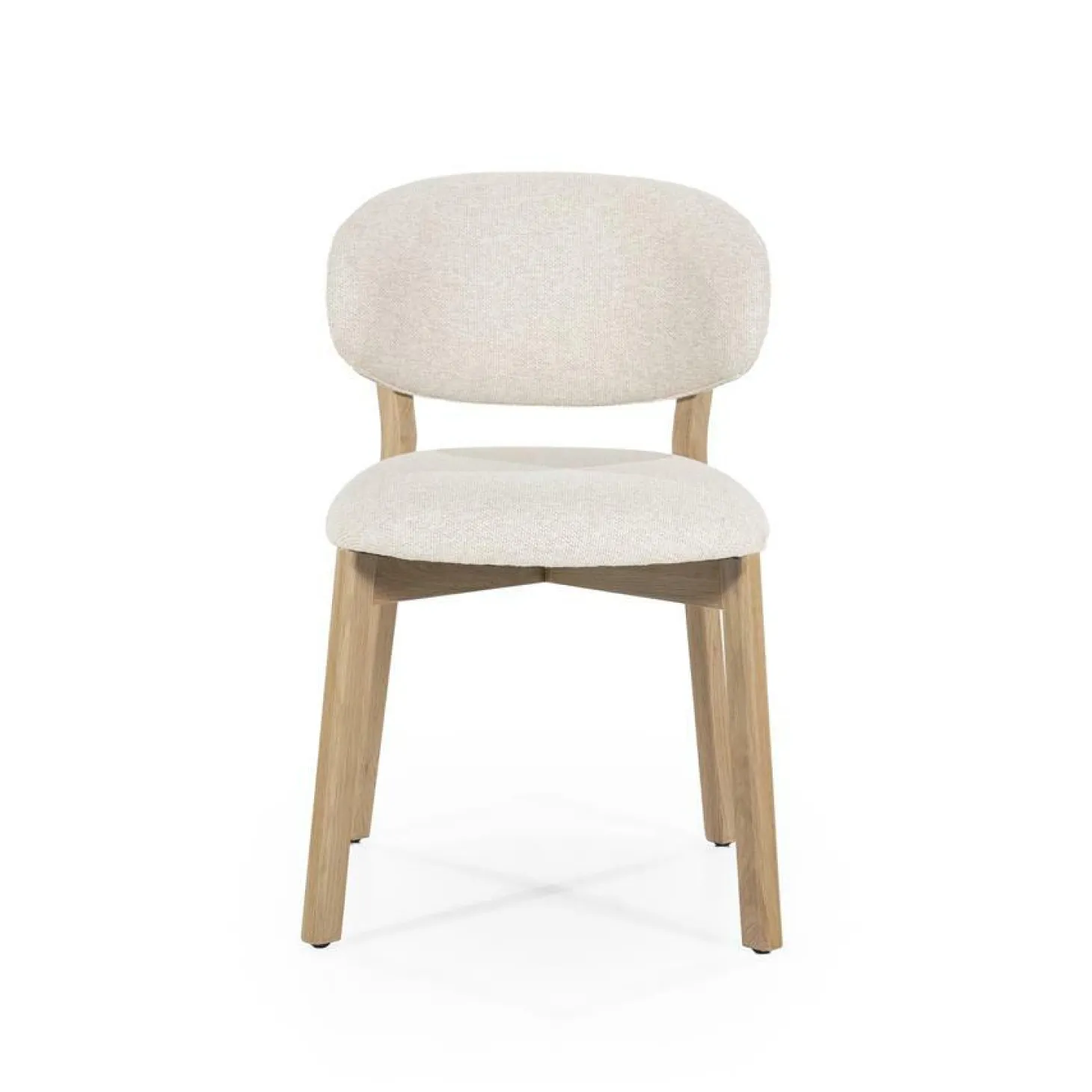 Eetkamerstoel Mikky Naturel - Beige - Loft24.nl