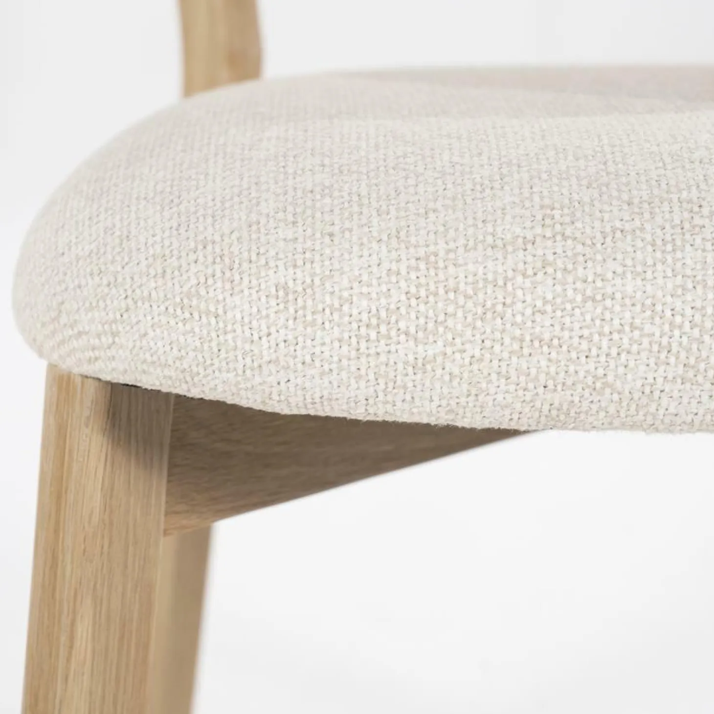 Eetkamerstoel Mikky Naturel - Beige - Loft24.nl