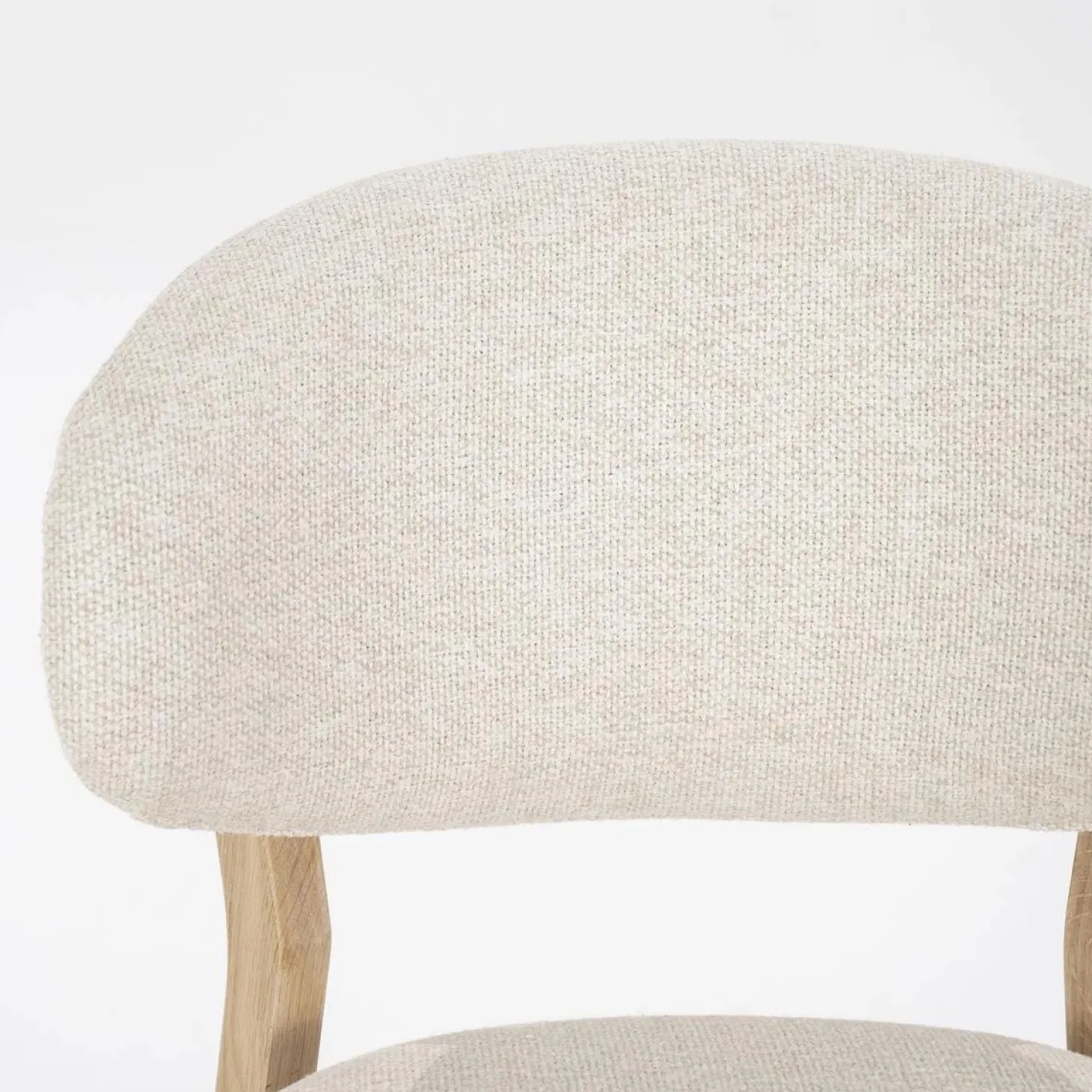 Eetkamerstoel Mikky Naturel - Beige - Loft24.nl