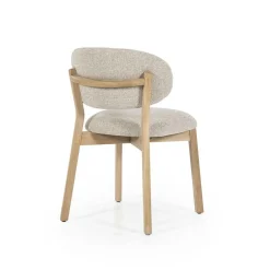 Eetkamerstoel Mikky Naturel - Taupe - Loft24.nl