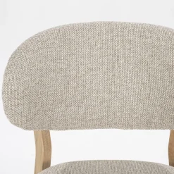 Eetkamerstoel Mikky Naturel - Taupe - Loft24.nl