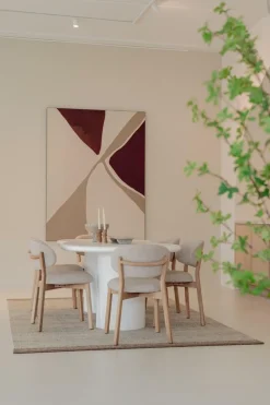 Eetkamerstoel Mikky Naturel - Taupe - Loft24.nl