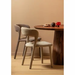 Eetkamerstoel Noble Geweven - Zand - Loft24.nl