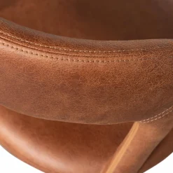 Eetkamerstoel Noble Lederlook - Cognac - Loft24.nl