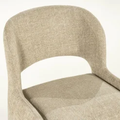 Eetkamerstoel Odette - Taupe - Loft24.nl