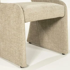 Eetkamerstoel Odette - Taupe - Loft24.nl