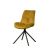 Eetkamerstoel Palma zonder armleuning - Geel - Loft24.nl