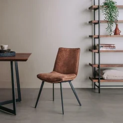 Eetkamerstoel Pamplona - Cognac - Loft24.nl