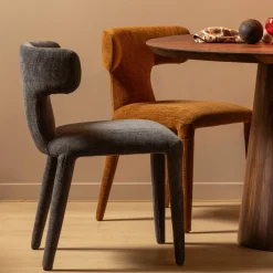 Eetkamerstoel Permit Geweven - Cinnemon - Loft24.nl