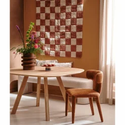 Eetkamerstoel Permit Geweven - Cinnemon - Loft24.nl