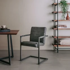 Eetkamerstoel Rocco - Antraciet - Loft24.nl