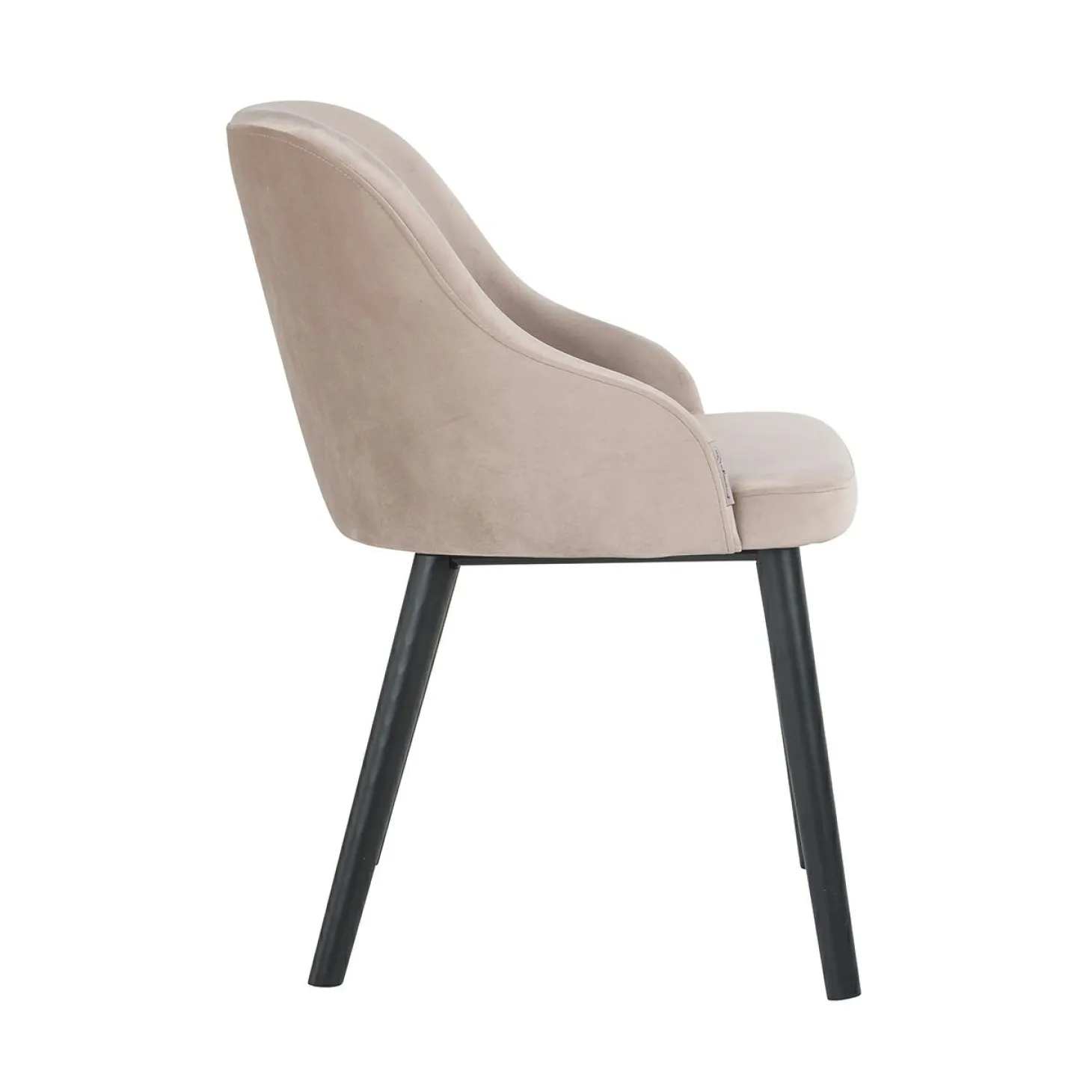 Eetkamerstoel Twiggy Velvet kleur Khaki - Loft24.nl