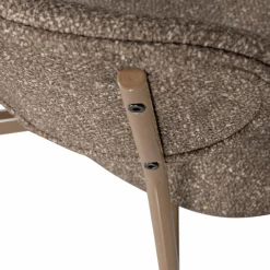 Eetkamerstoel Valor Geweven stof - Zand - Loft24.nl