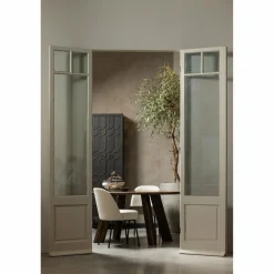 Eetkamerstoel Vogue Bouclé - Naturel - Loft24.nl