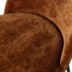 Eetkamerstoel Vogue 3D Chenille - Middenbruin - Loft24.nl