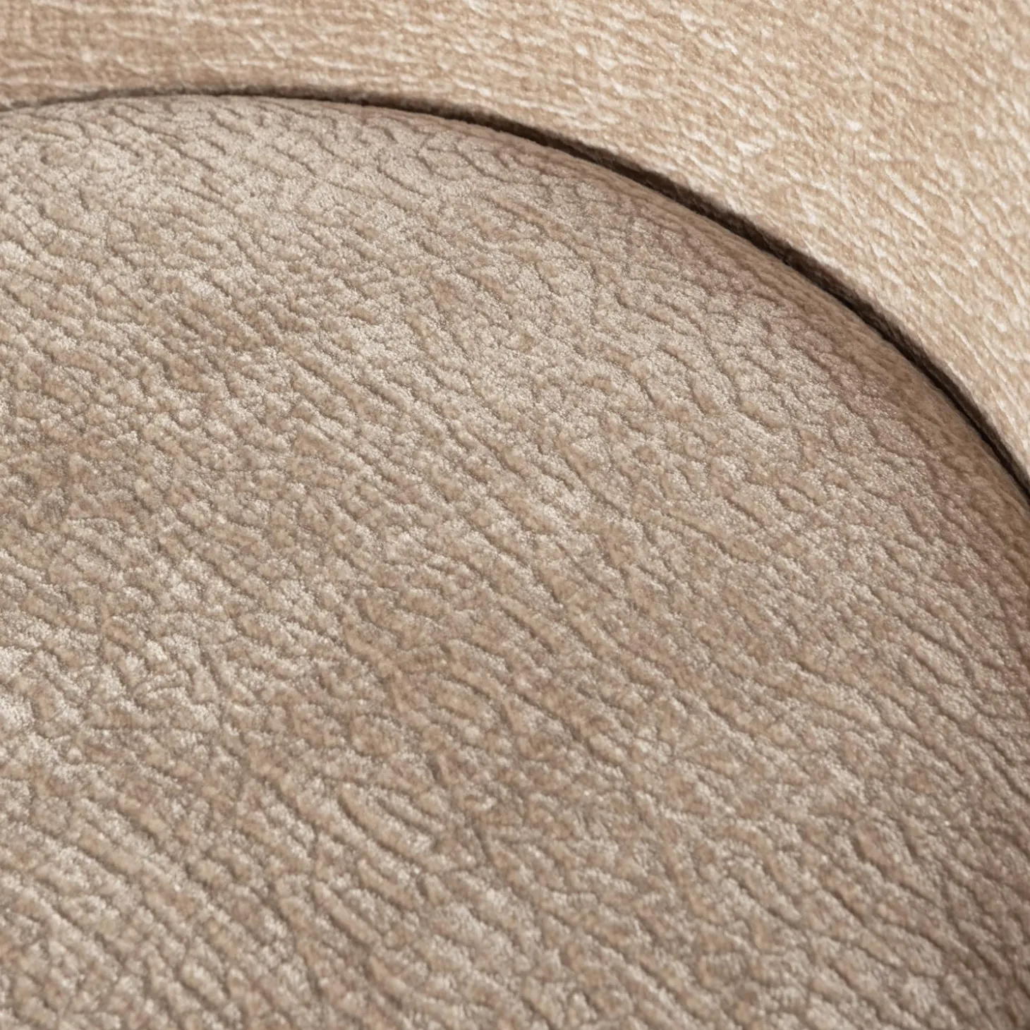 Eetkamerstoel Vogue 3D Chenille - Zand - Loft24.nl