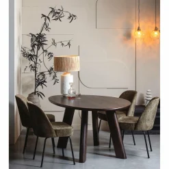 Eetkamerstoel Vogue Structure Velvet - Bonsai - Loft24.nl