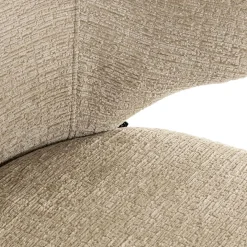 Eetkamerstoel Xandra Chenille kleur Desert - Loft24.nl