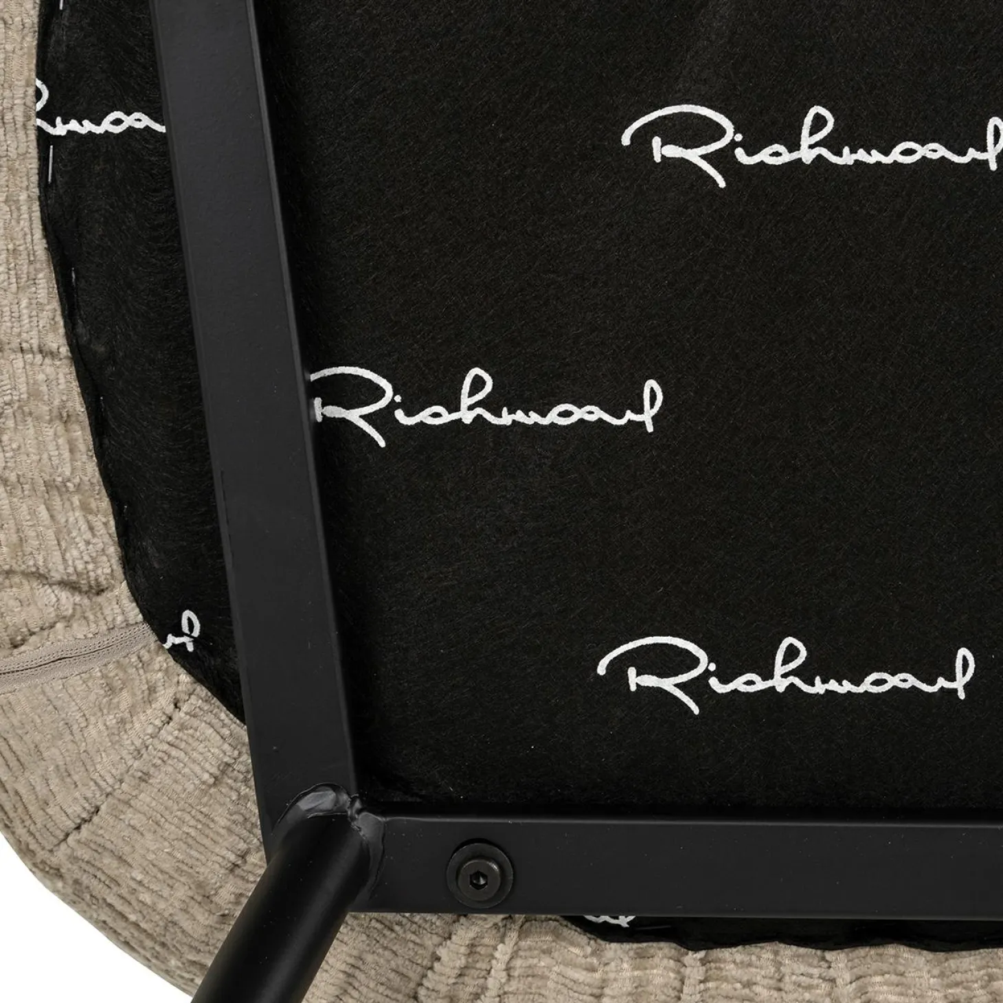 Eetkamerstoel Xandra Chenille kleur Desert - Loft24.nl