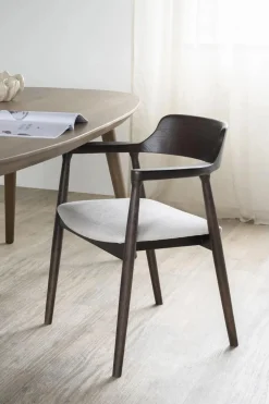 Eetkamerstoel Yorick - Bruin - Loft24.nl