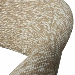 Eetkamerstoel Yossi Naturel houten onderstel - Zand - Loft24.nl