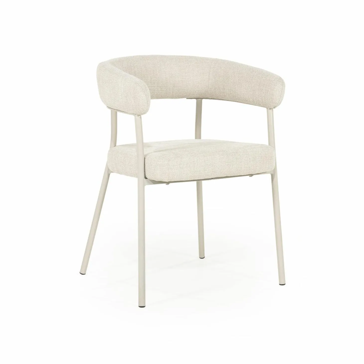 Eetkamerstoel Yovi - Beige - Loft24.nl