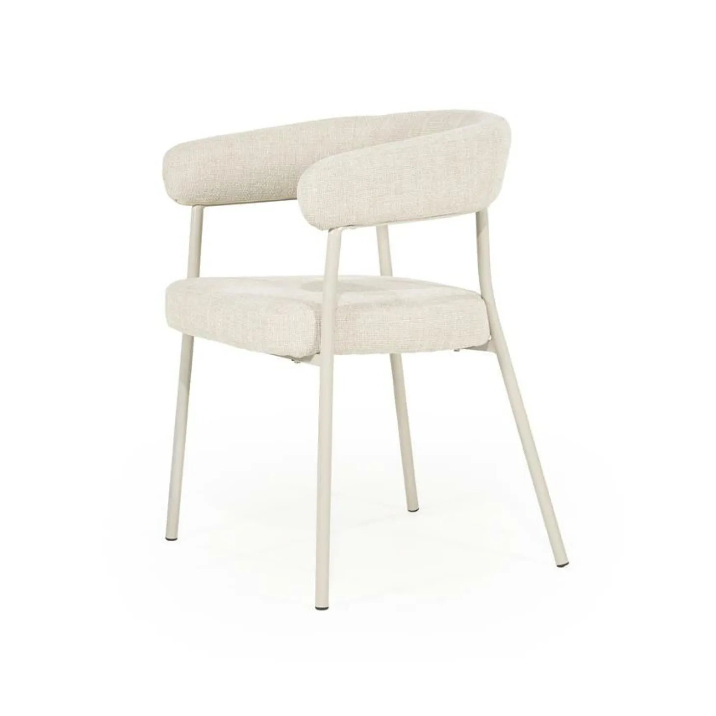 Eetkamerstoel Yovi - Beige - Loft24.nl