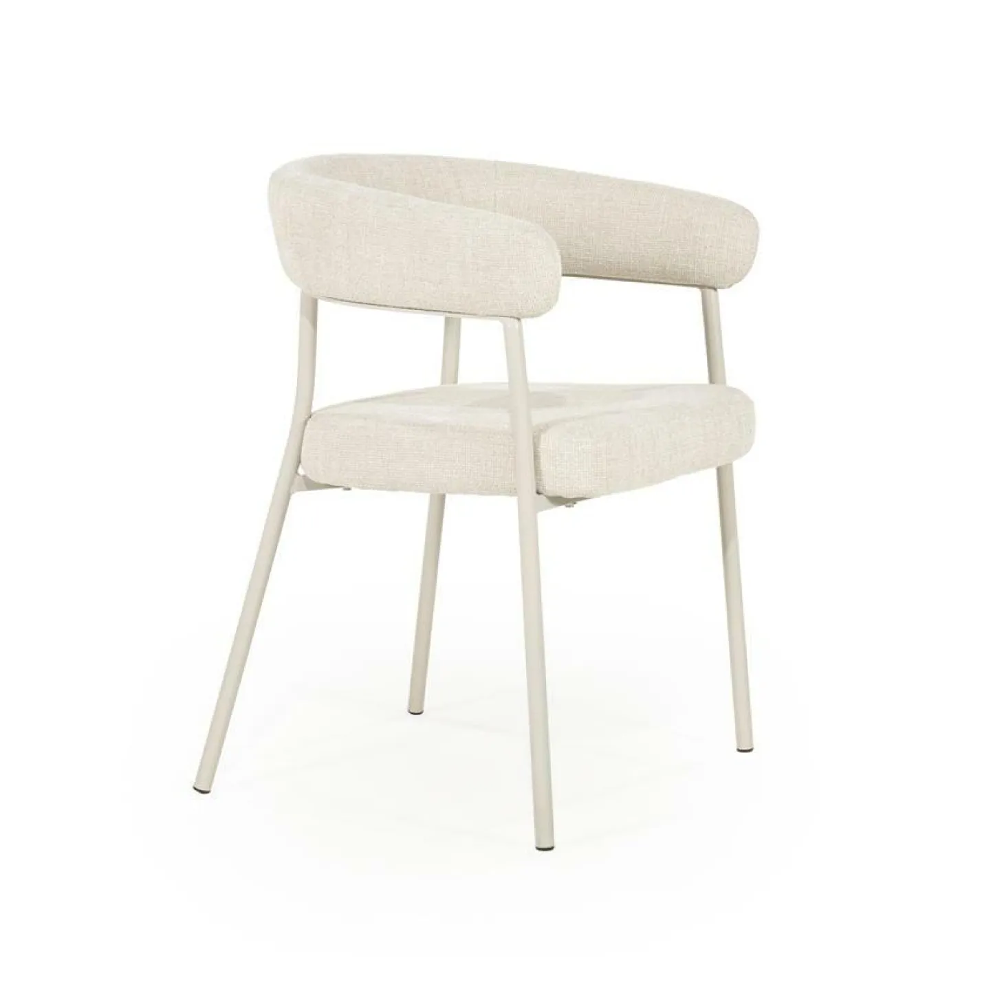 Eetkamerstoel Yovi - Beige - Loft24.nl